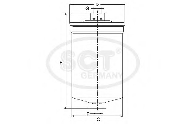 SCT Germany ST 780 Fuel filter
